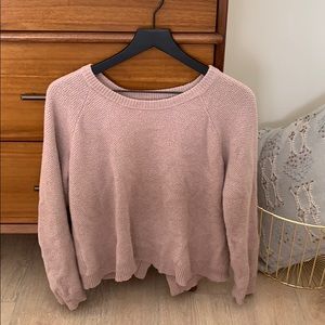 Madewell Medium Cross Back Sweater